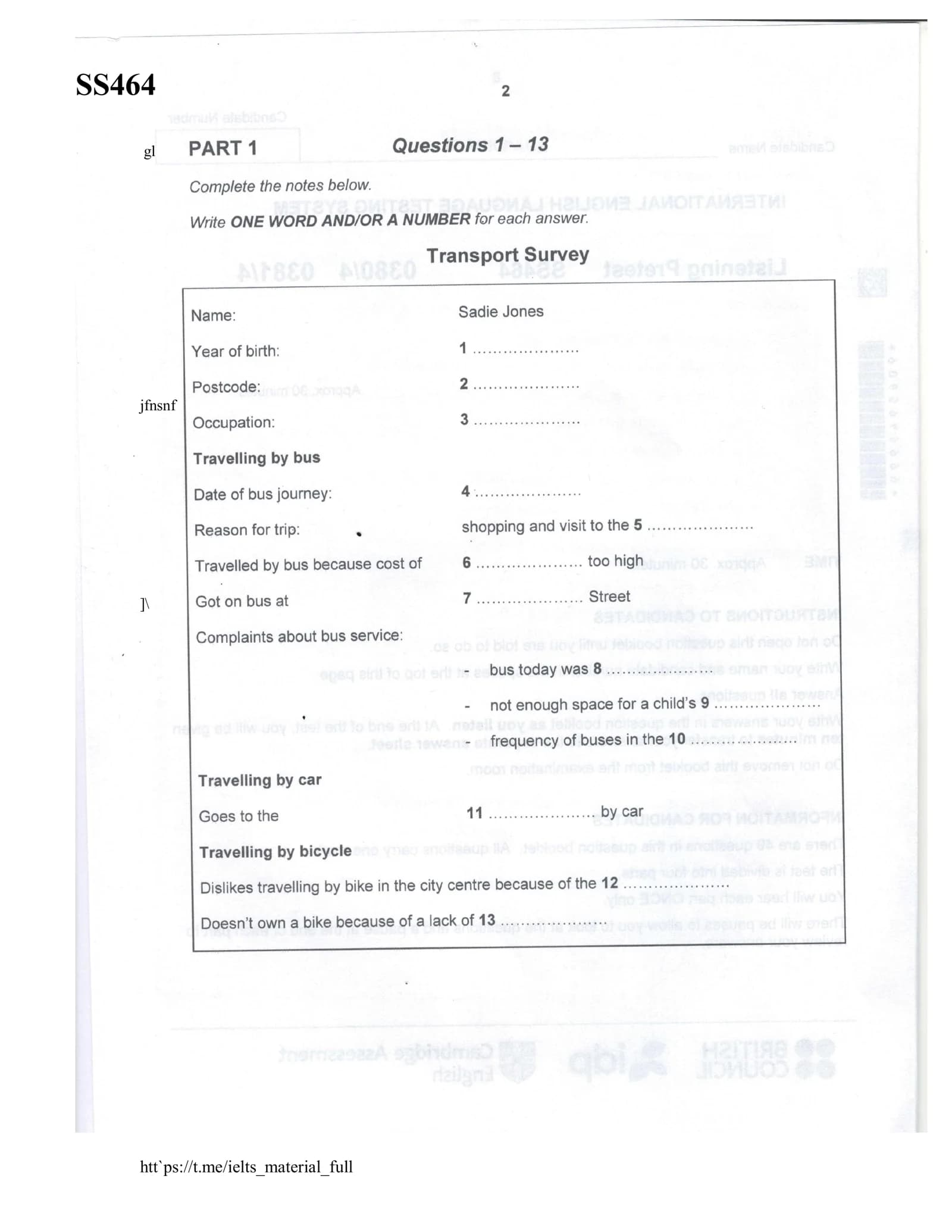 IELTS material full