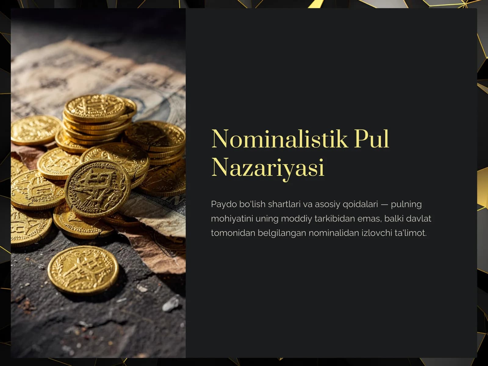 Nominalistik Pul Nazariyasi