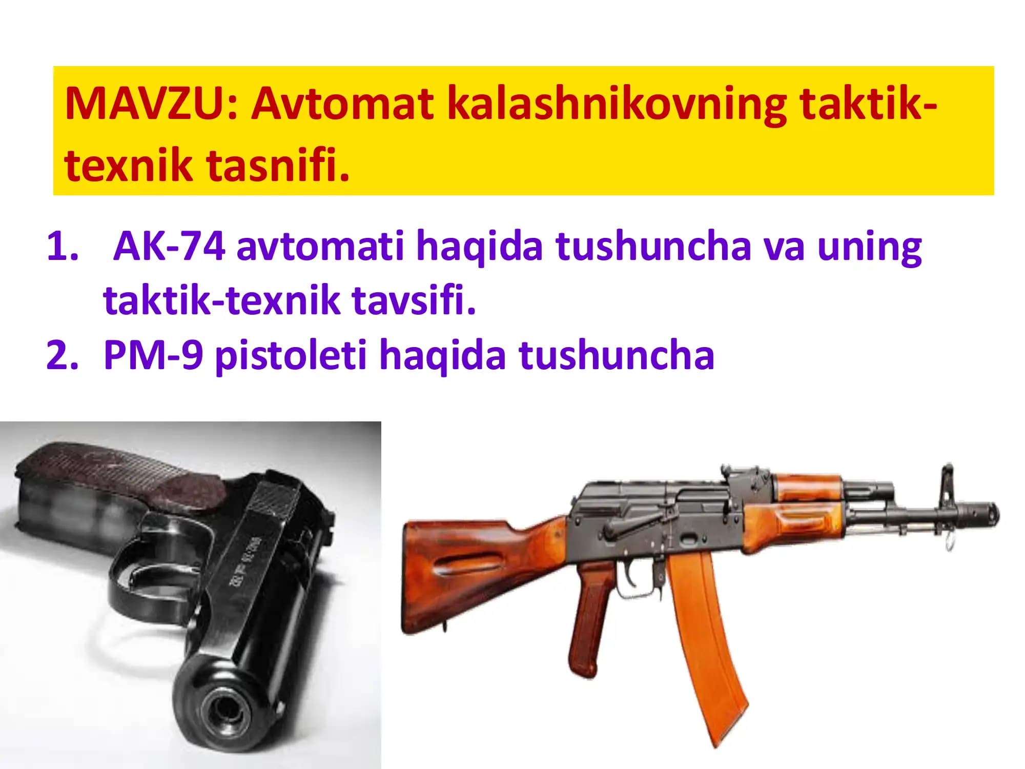 AK-74 avtomati