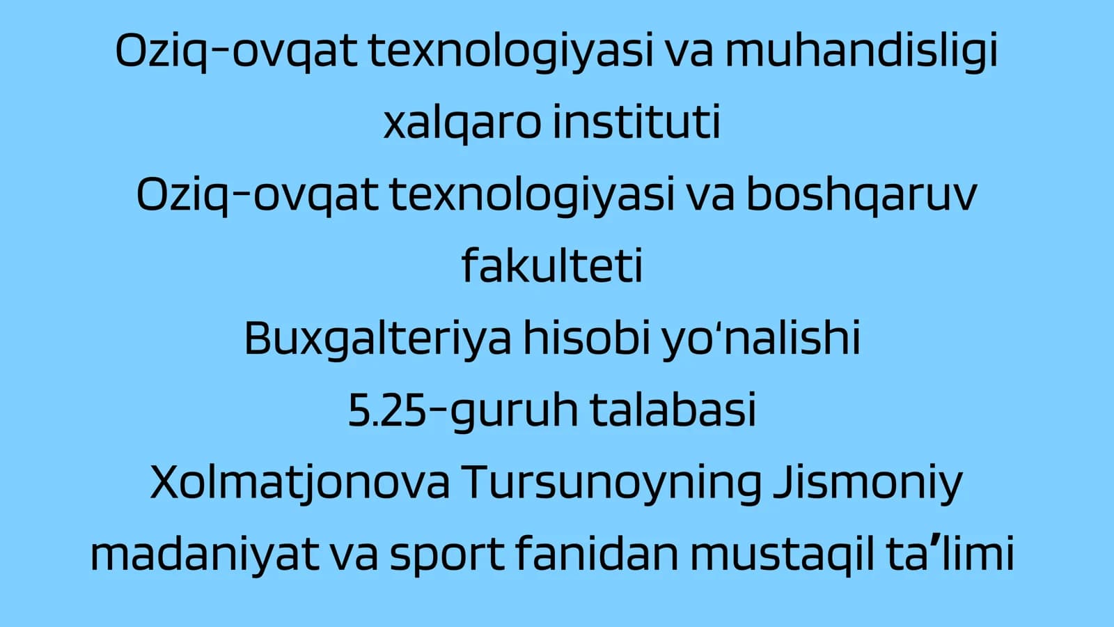 Jismoniy sifatlar