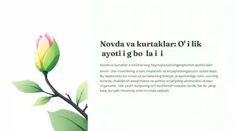 Novda va kurtaklar