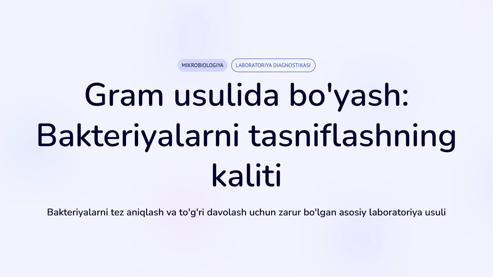 Gramm usulida boʻyash