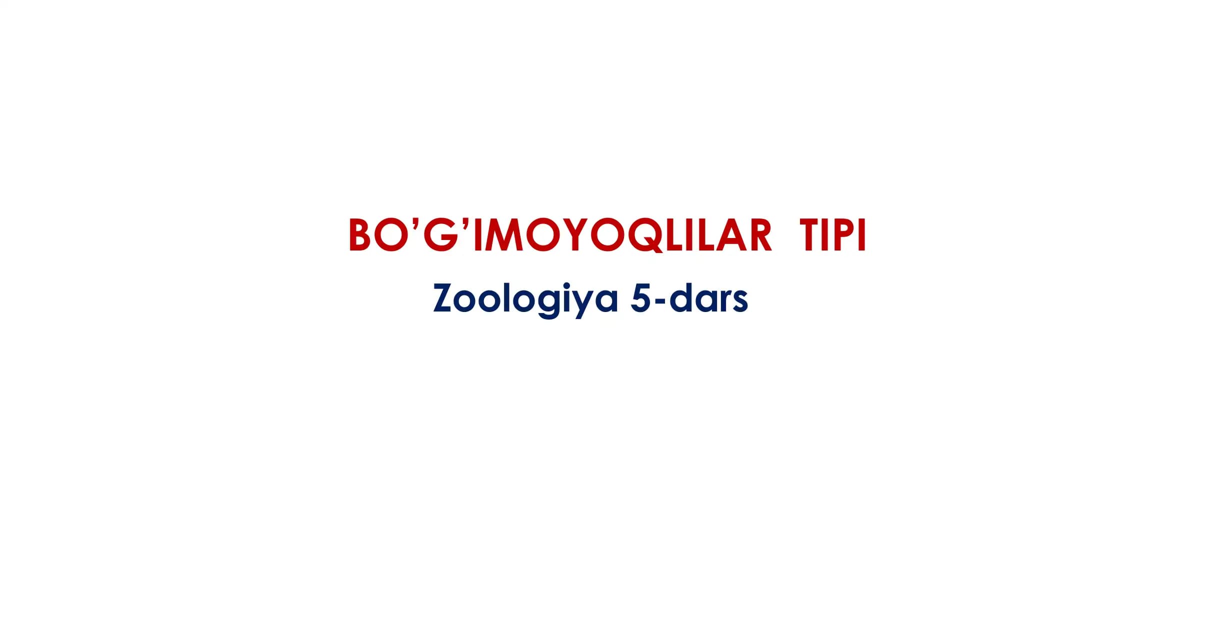 Super taqdimot Xalqali chuvalchanglar