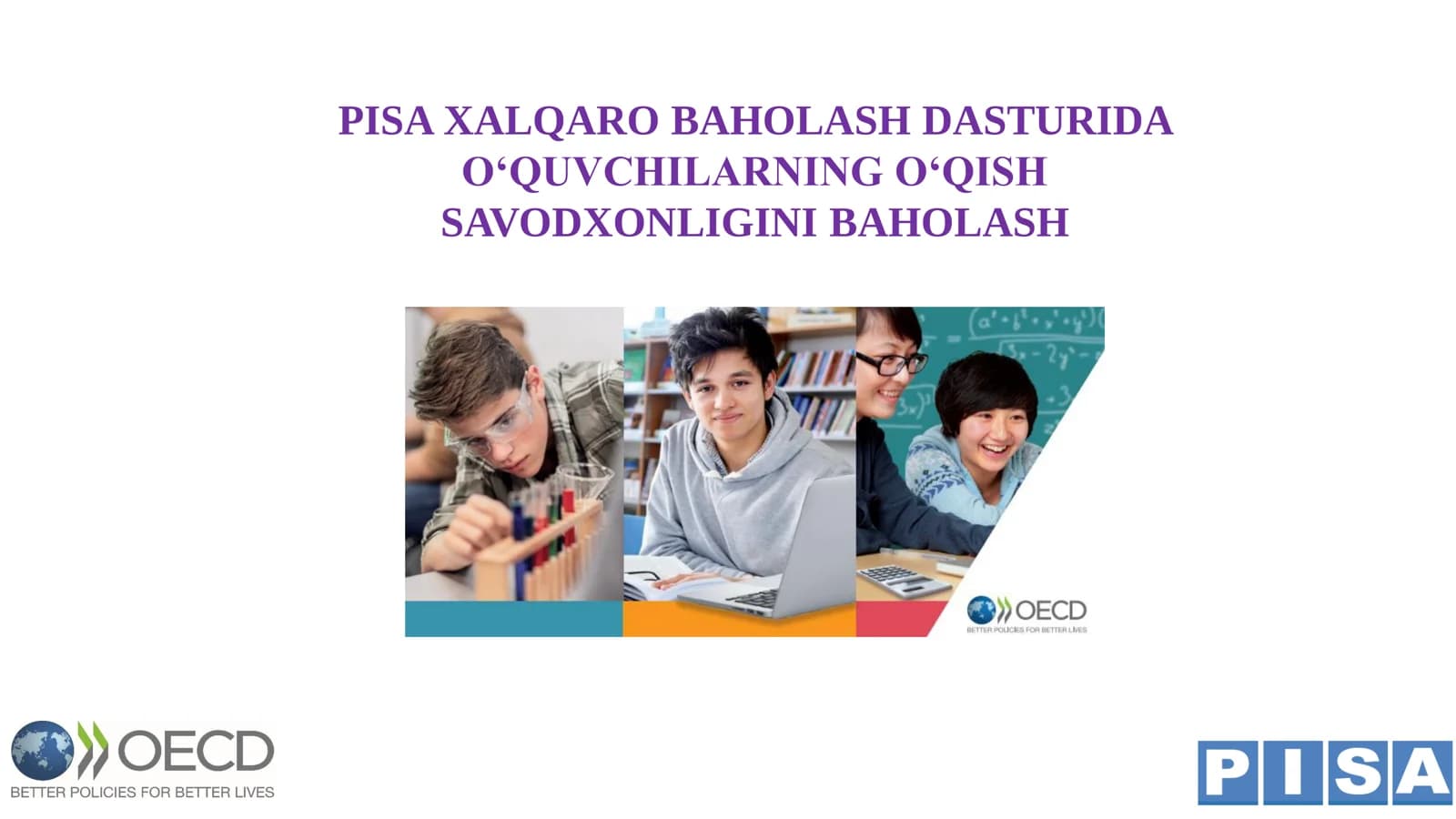 PISA XALQARO BAHOLASH DASTURIDA