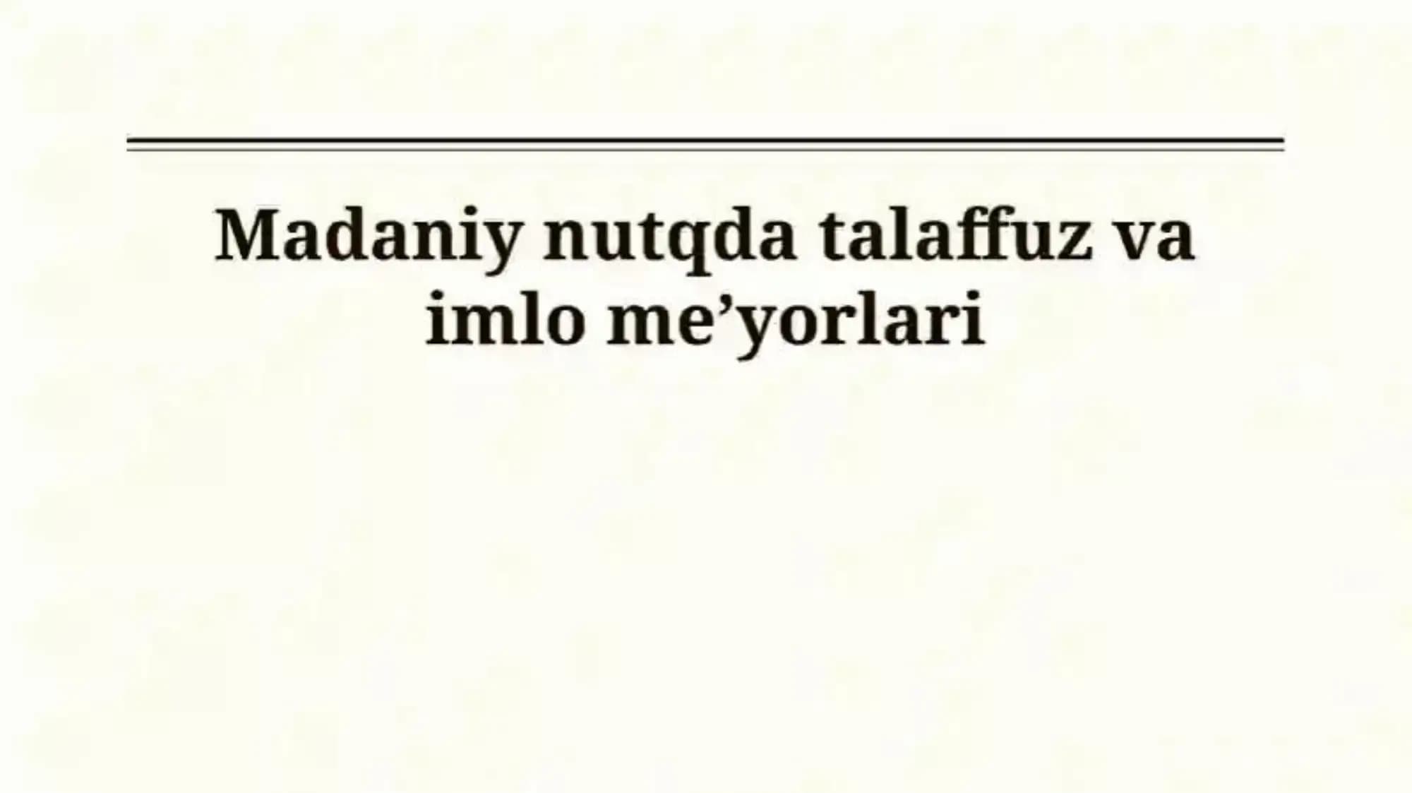 nutq madaniyati