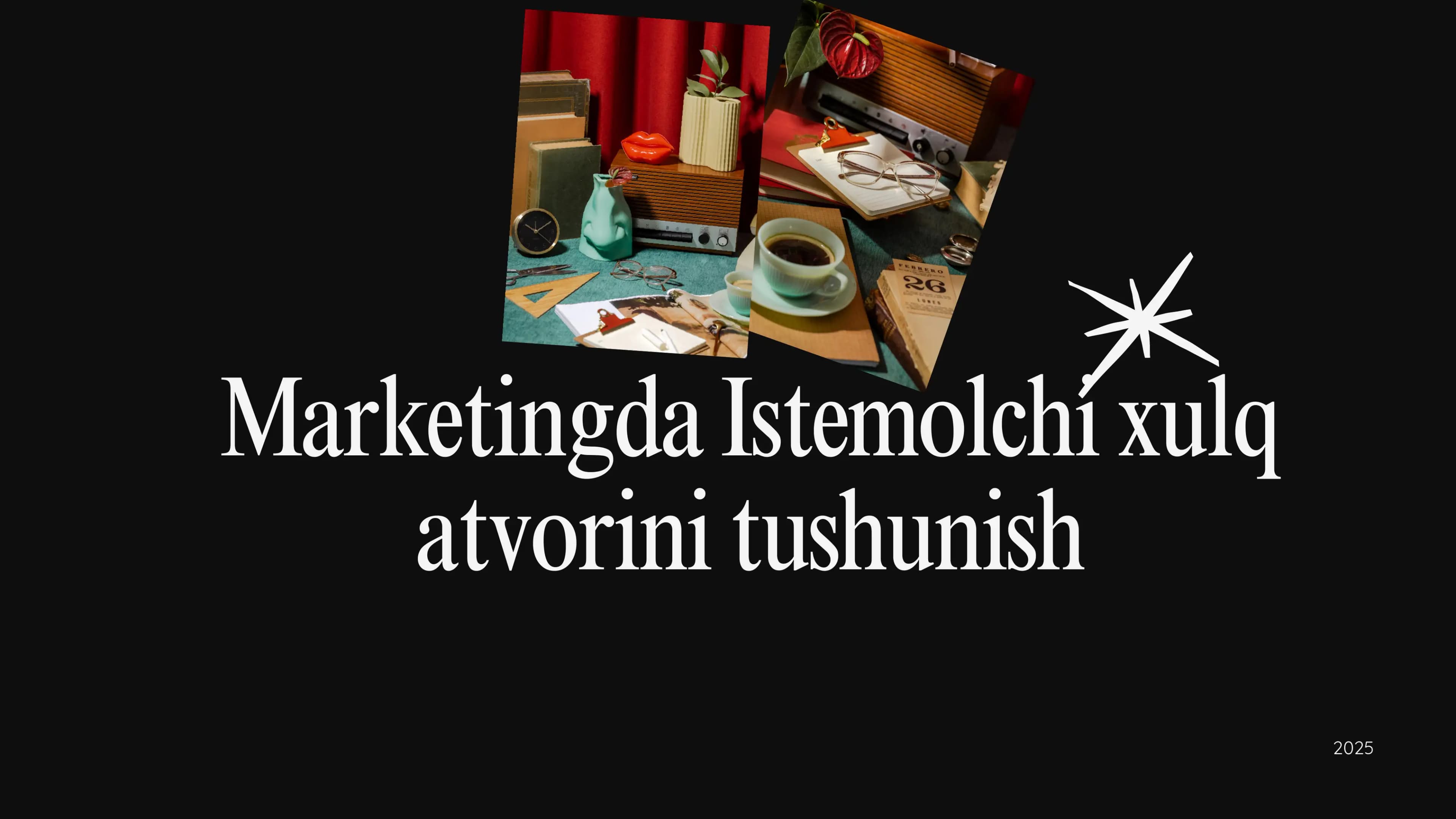 Marketingda Istemolchi xulq atvorini tushunish