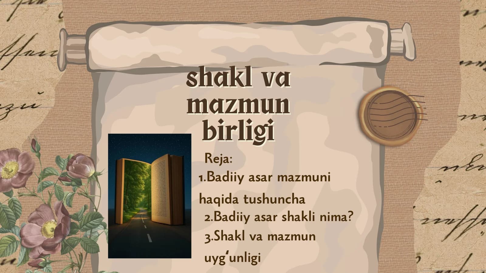 SHAXSNING EVOLUTSION JIHATDAN RIVOJLANISHI