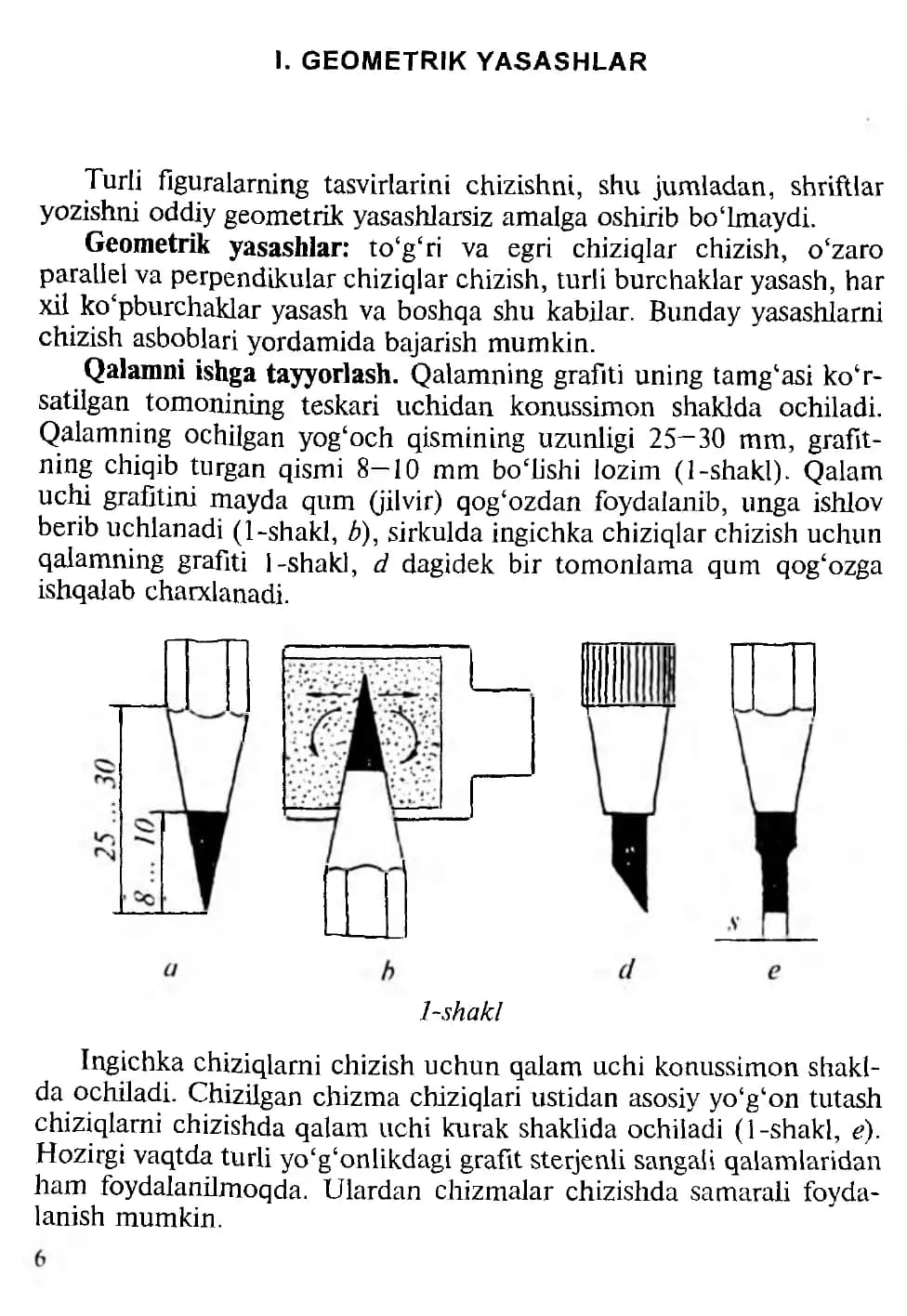 GEOMETRIK YASASHLAR