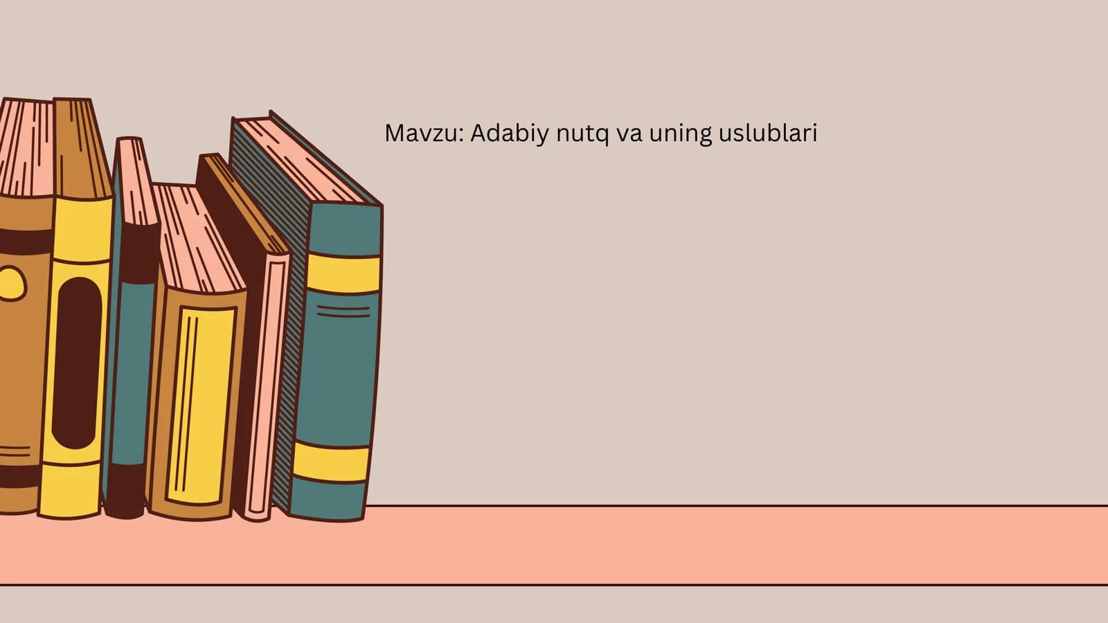Adabiy nutq va uning uslublari