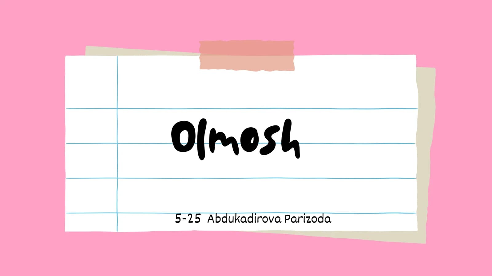 olmoshlar ona tili