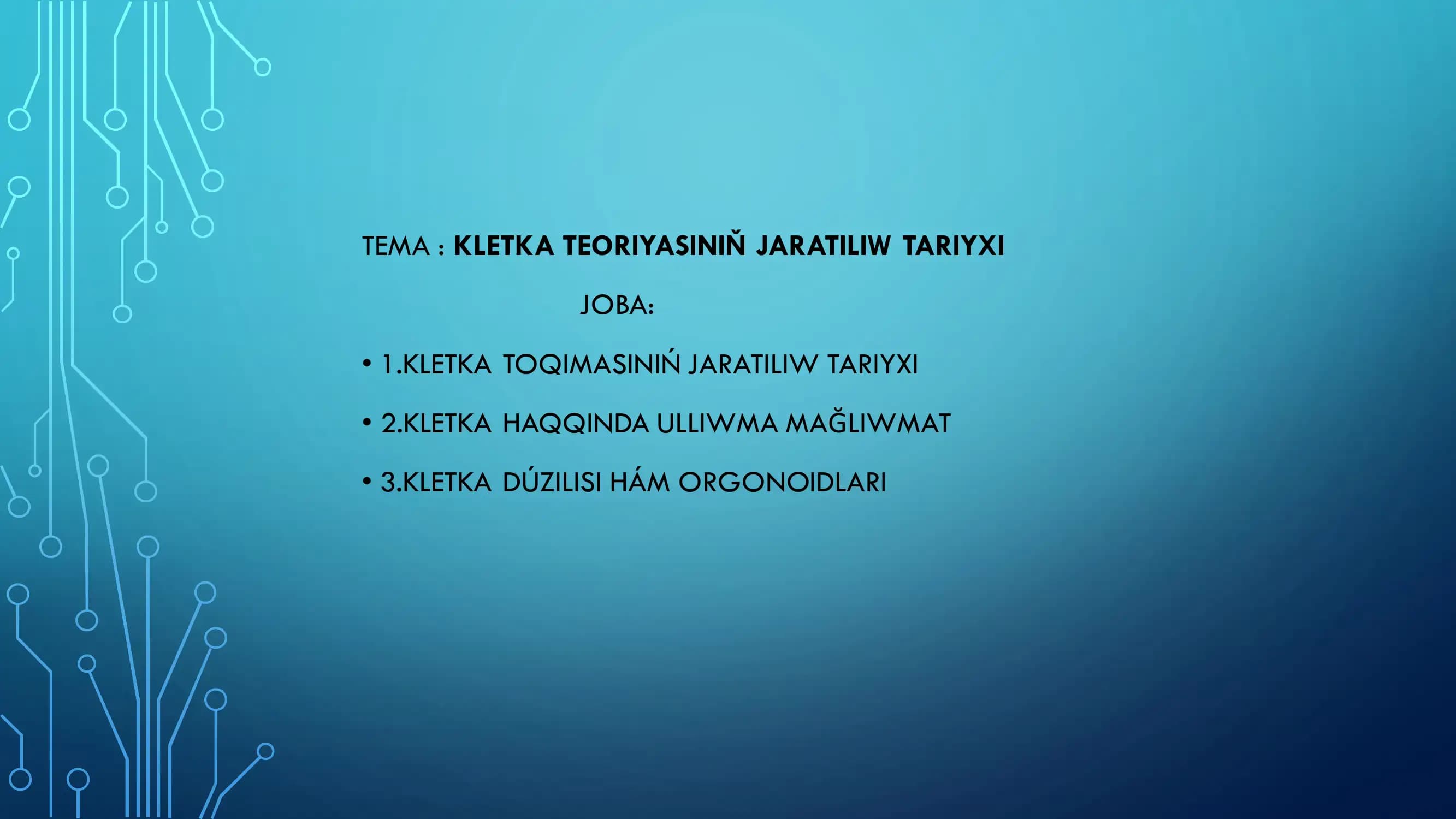 Kletka Teoriyası