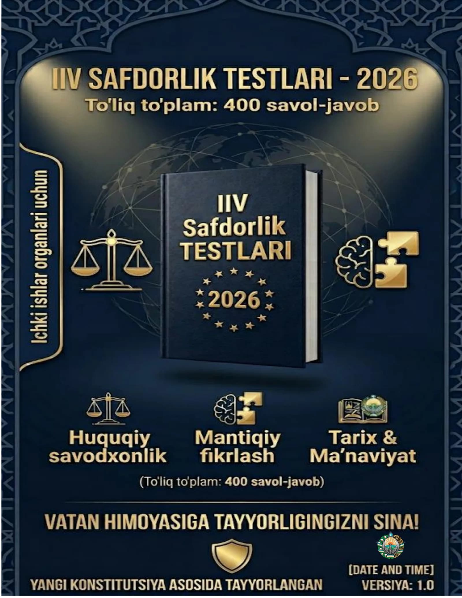 IIV SAFDORLIK TESTLARI – 2026