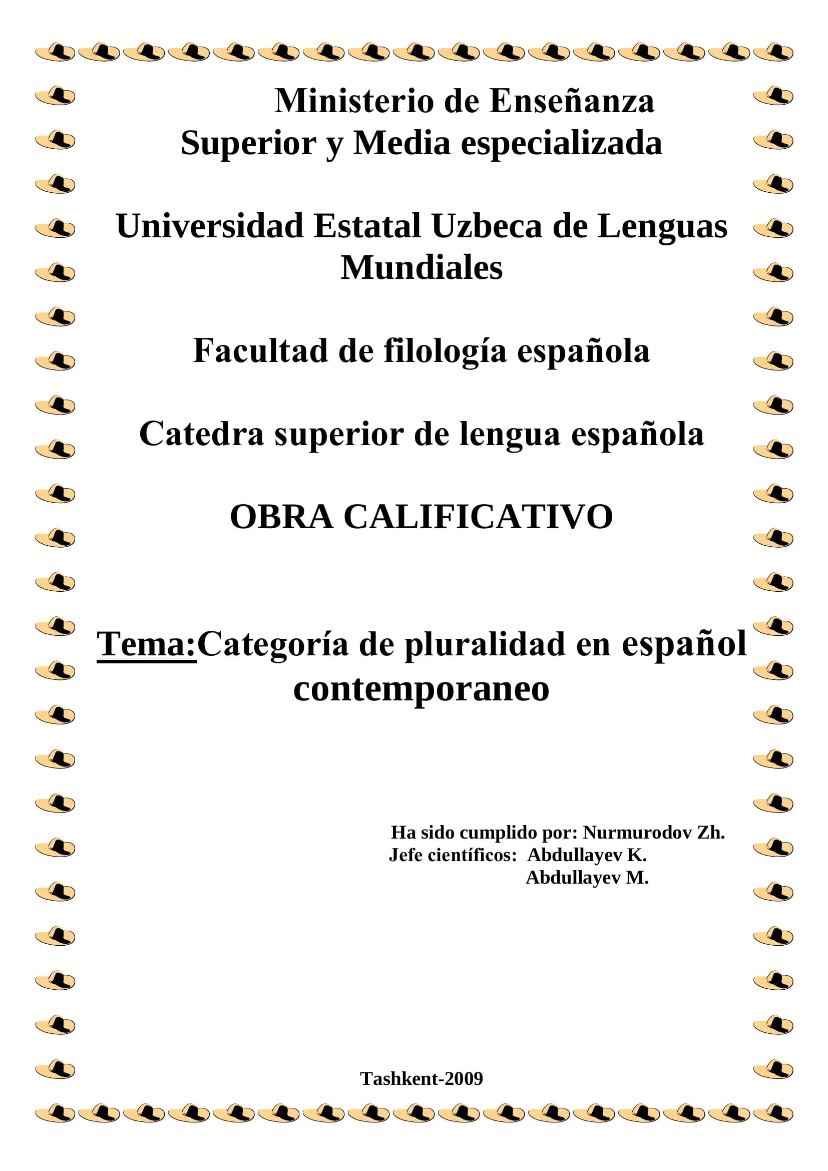 OBRA CALIFICATIVO