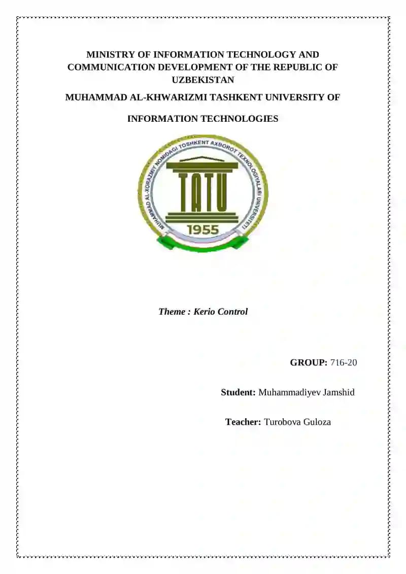 Kerio Control