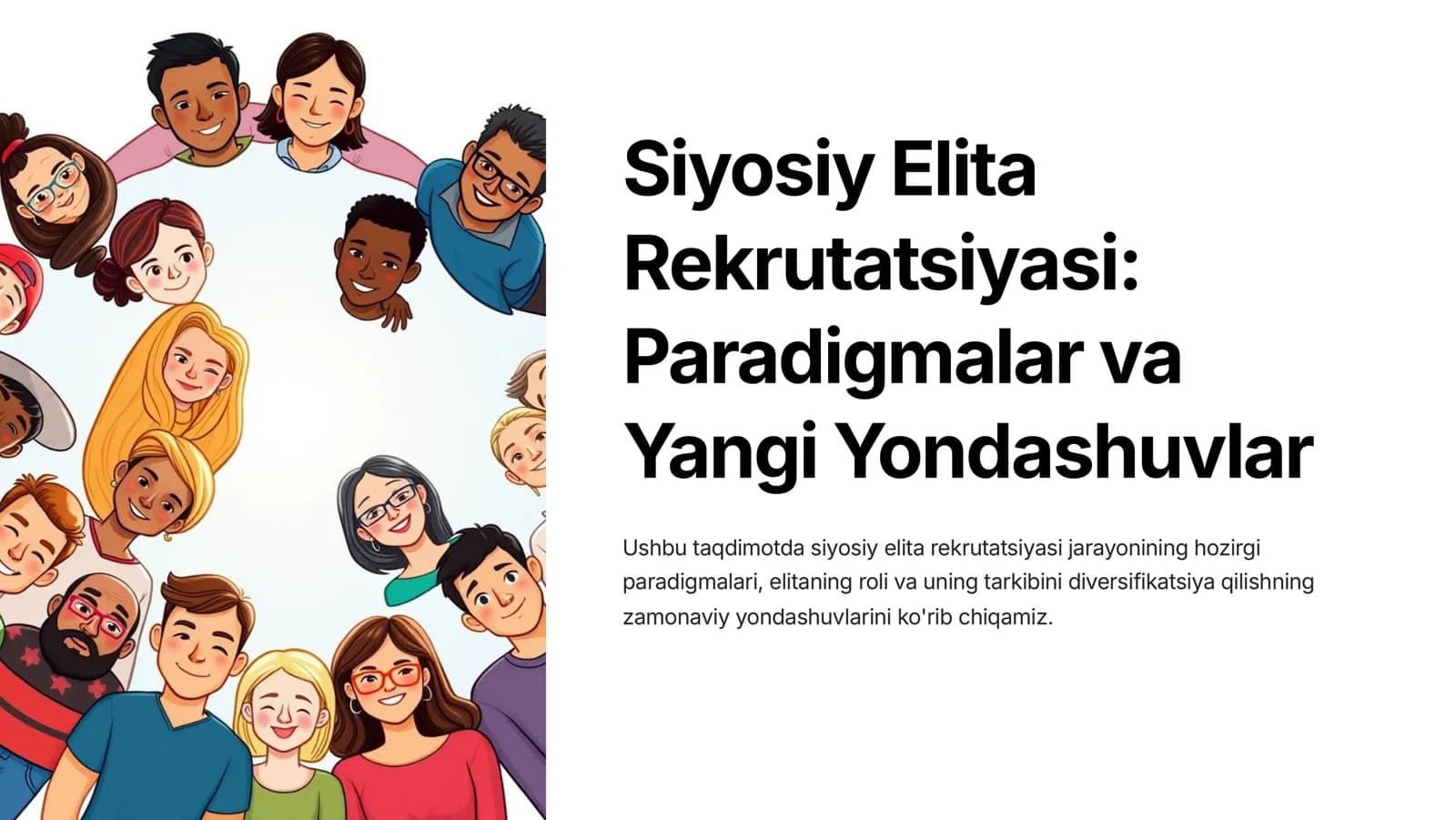 Siyosiy Elita Rekrutatsiyasi Paradigmalar va Yangi Yondashuvlar