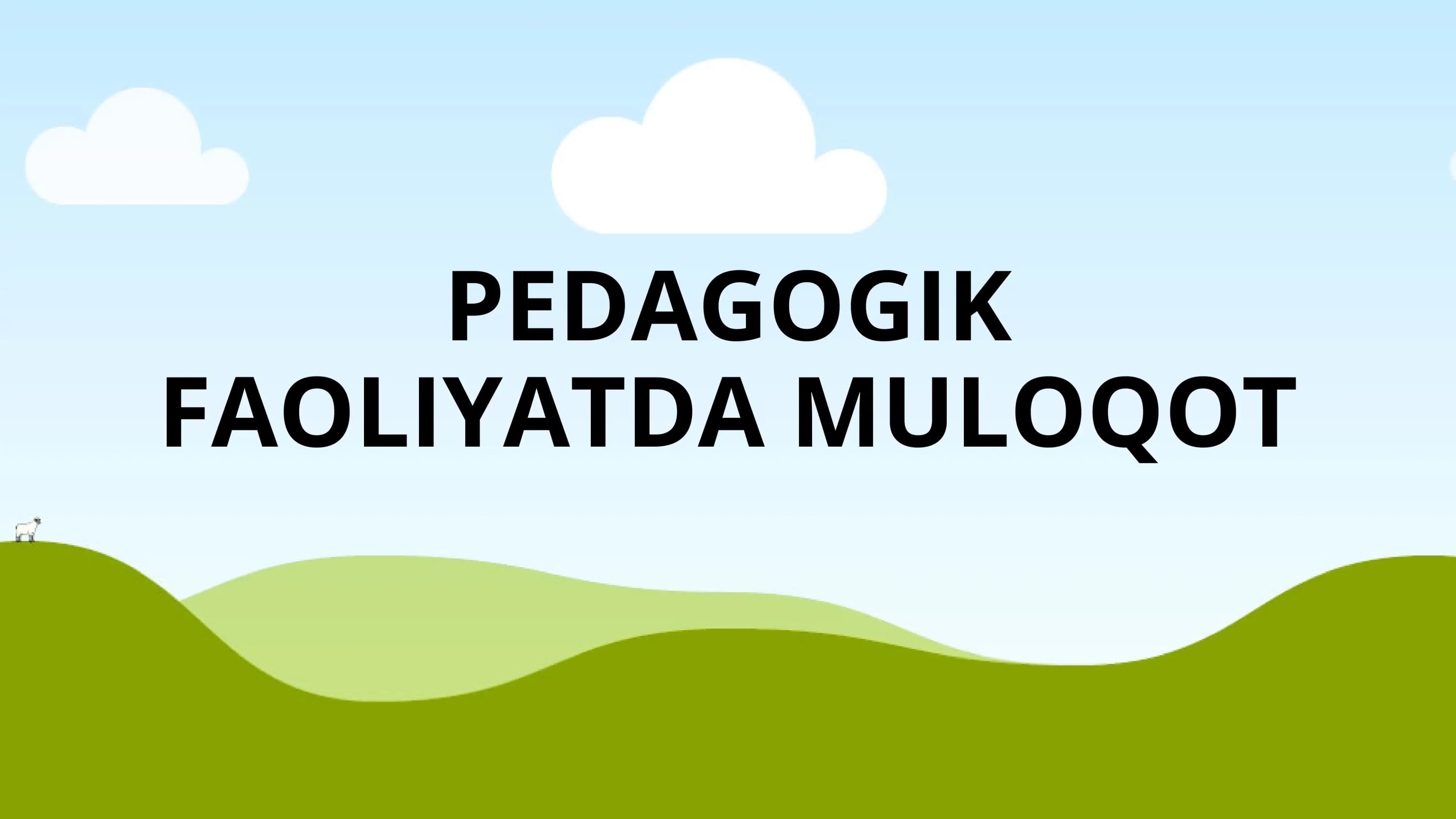 Pedagogik Muloqot
