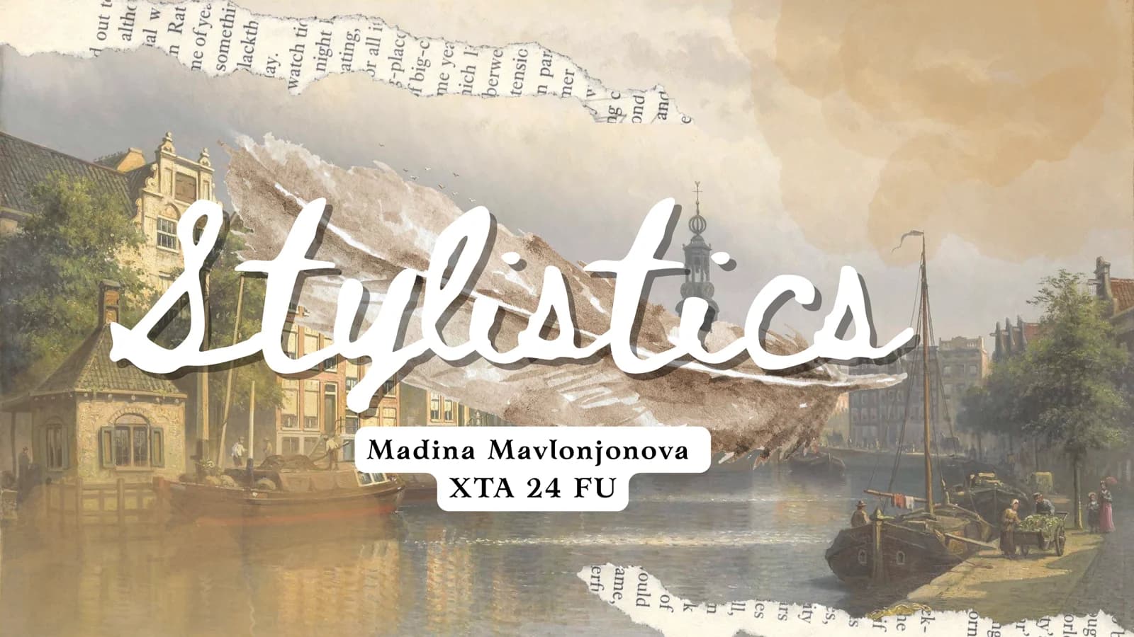 Stylistika