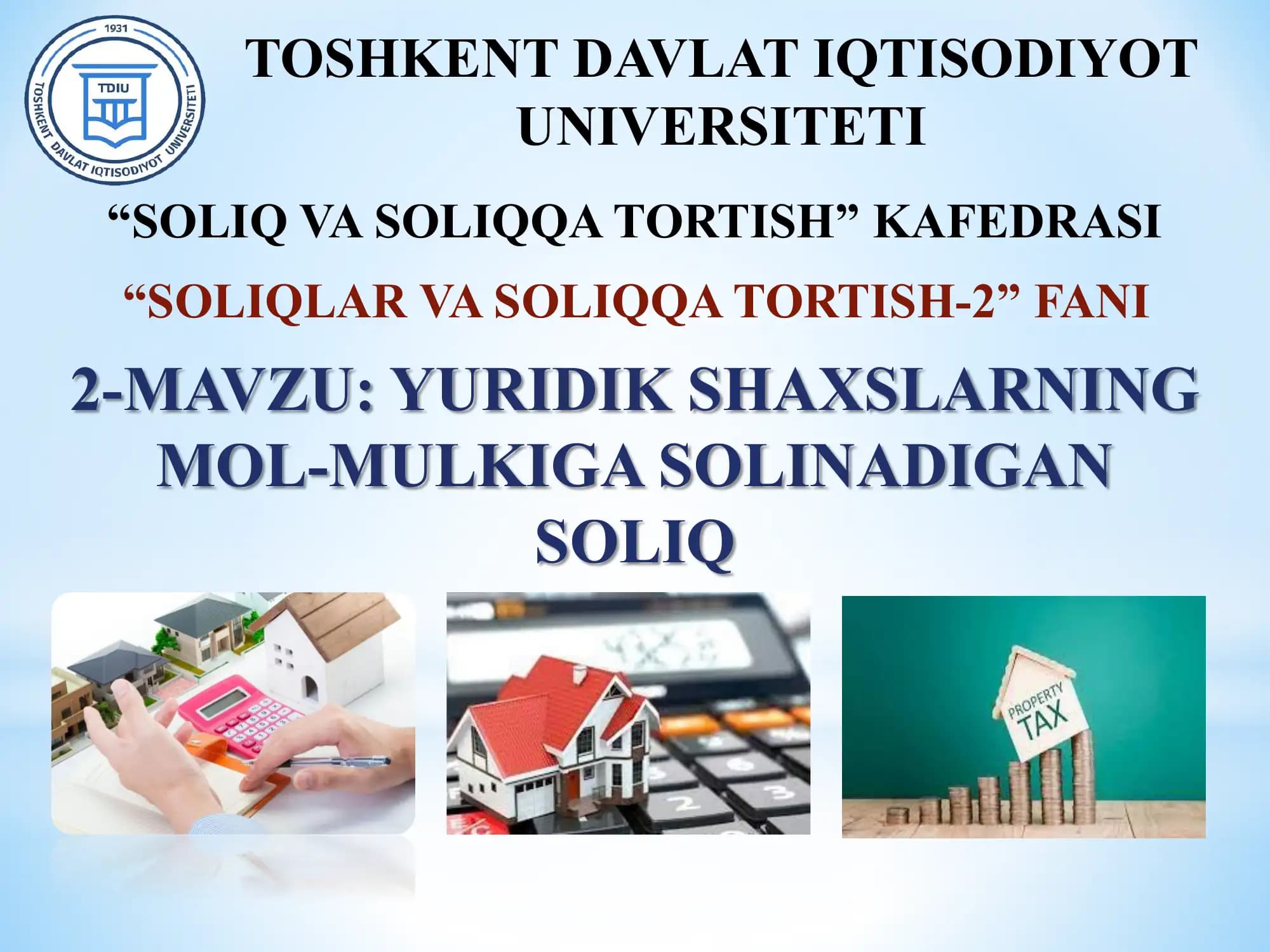 SOLIQ VA SOLIQQA TORTISH