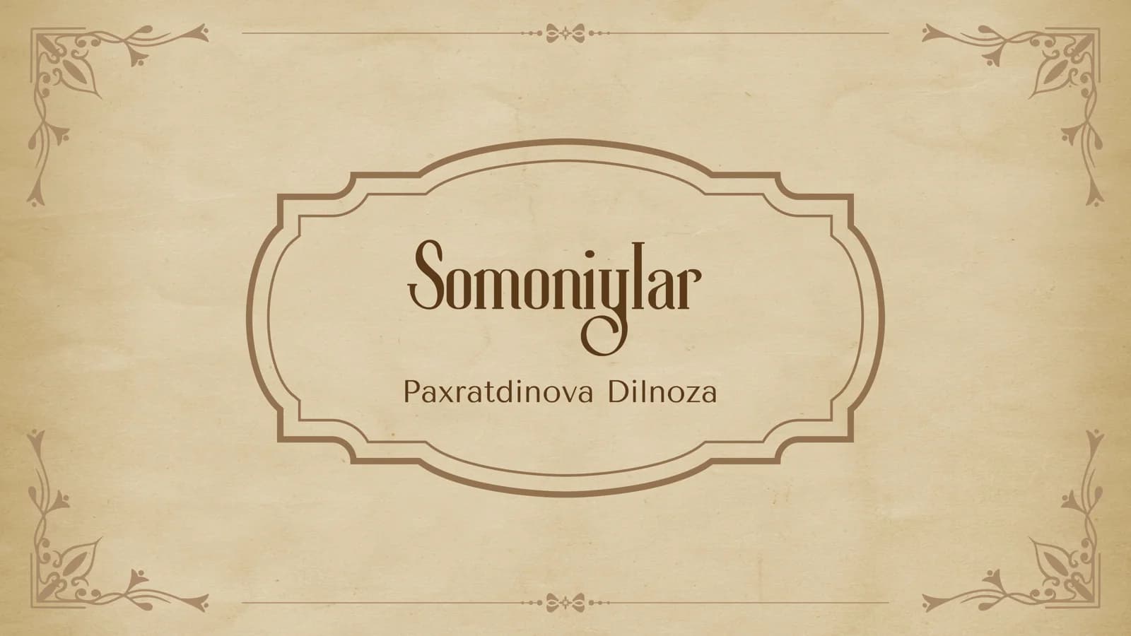 Somoniylar