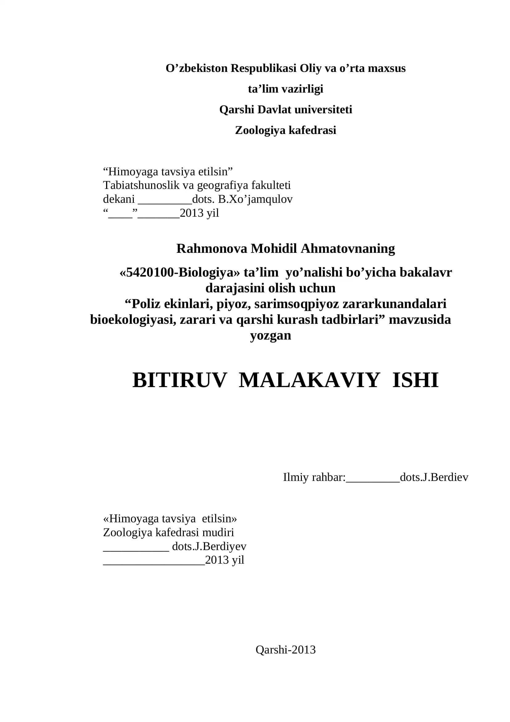 Poliz ekinlari, piyoz, sarimsoqpiyoz zararkunandalari bioekologiyasi