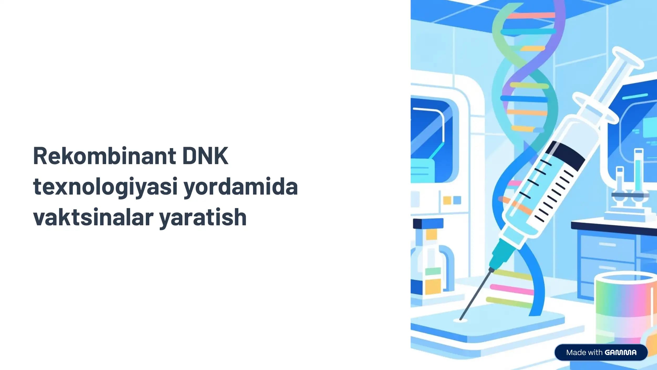 Rekombinant DNK