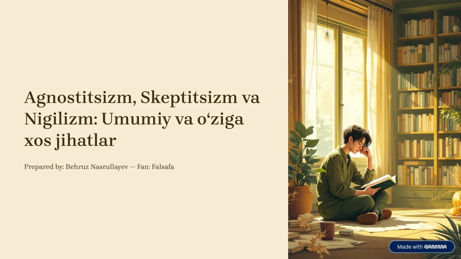 Agnostitsizm, Skeptitsizm va Nigilizm: Umumiy va o‘ziga xos jihatlar