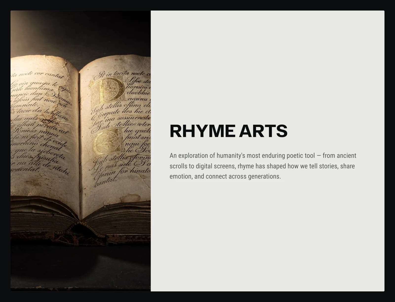RHYME ARTS