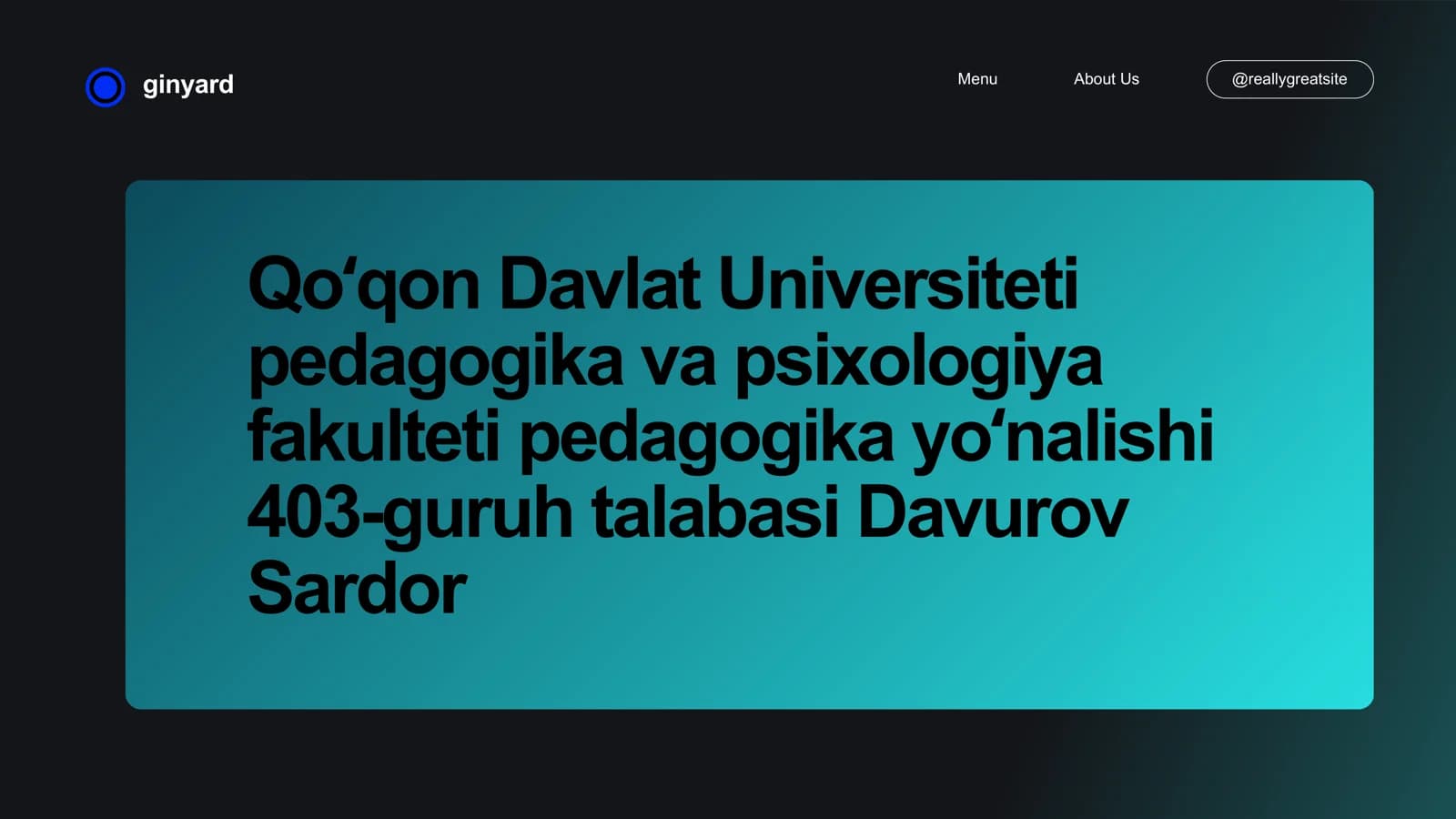 Pedagogik Kvalimetriya