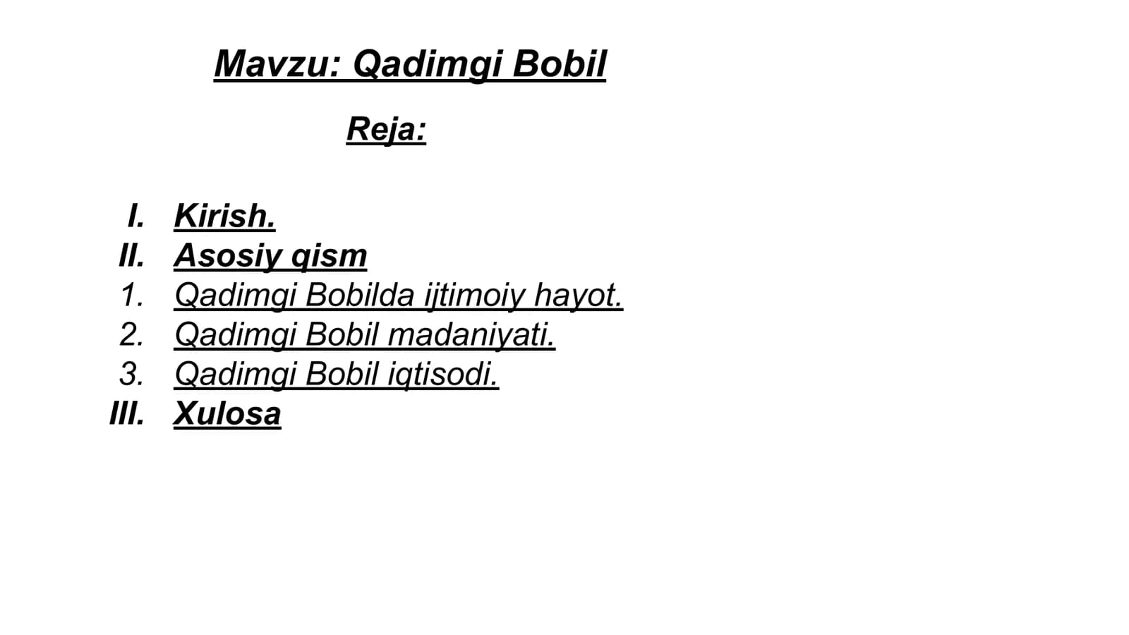 Qadimgi Bobil