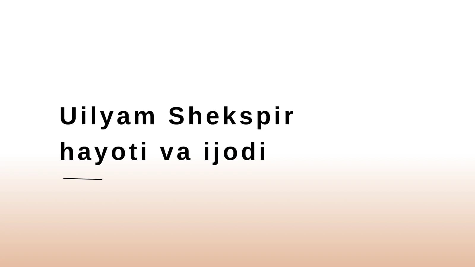 Uilyam Shekspir