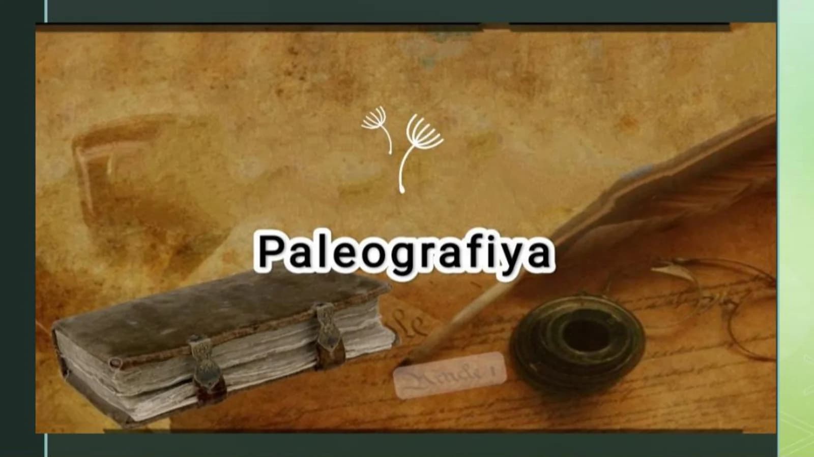 Paleografiya
