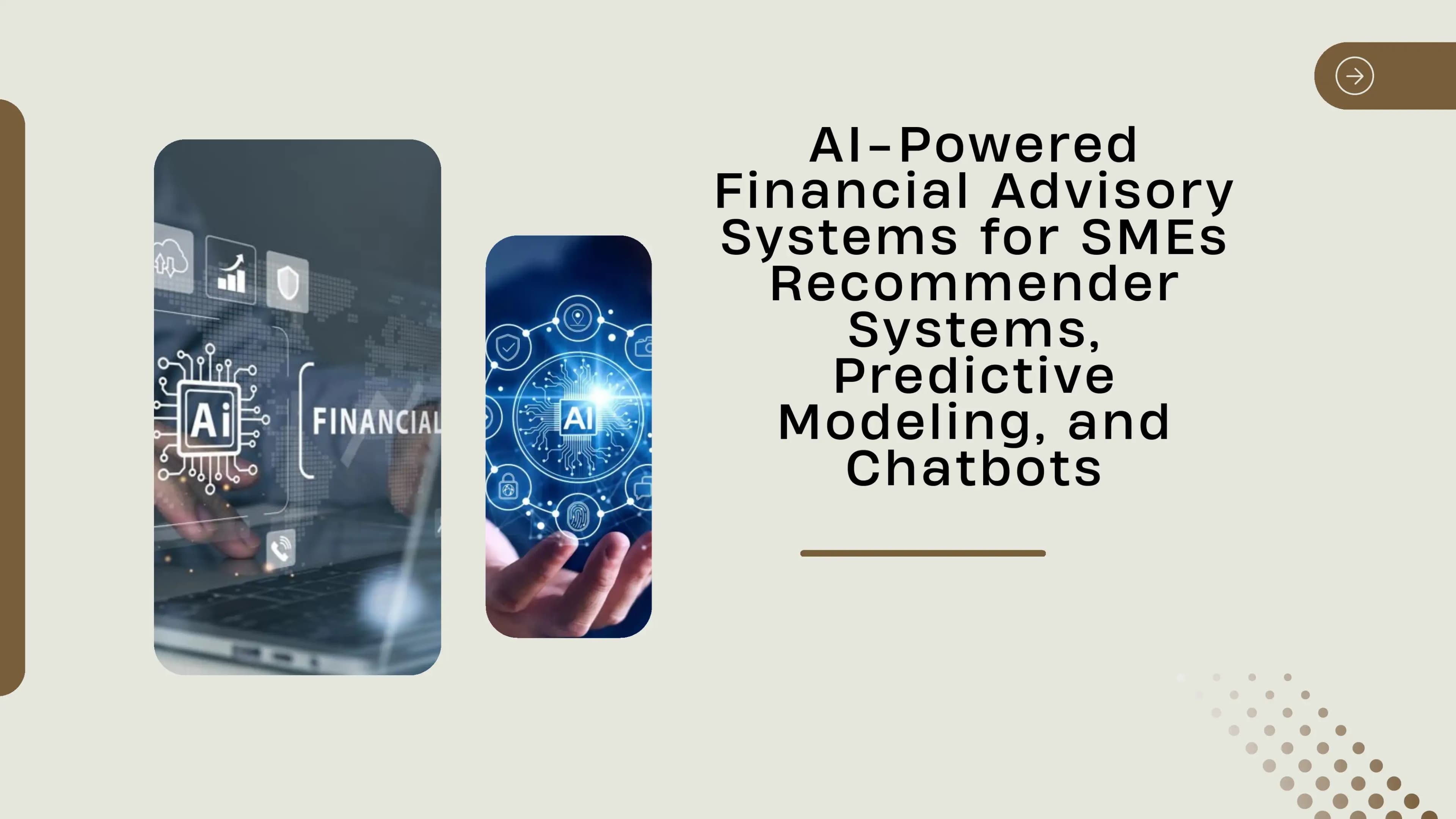 AI-Powered Financial Advisory Systems for SMEs