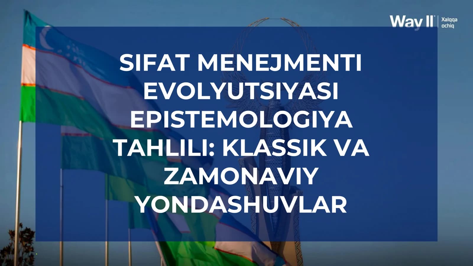 SIFAT MENEJMENTI