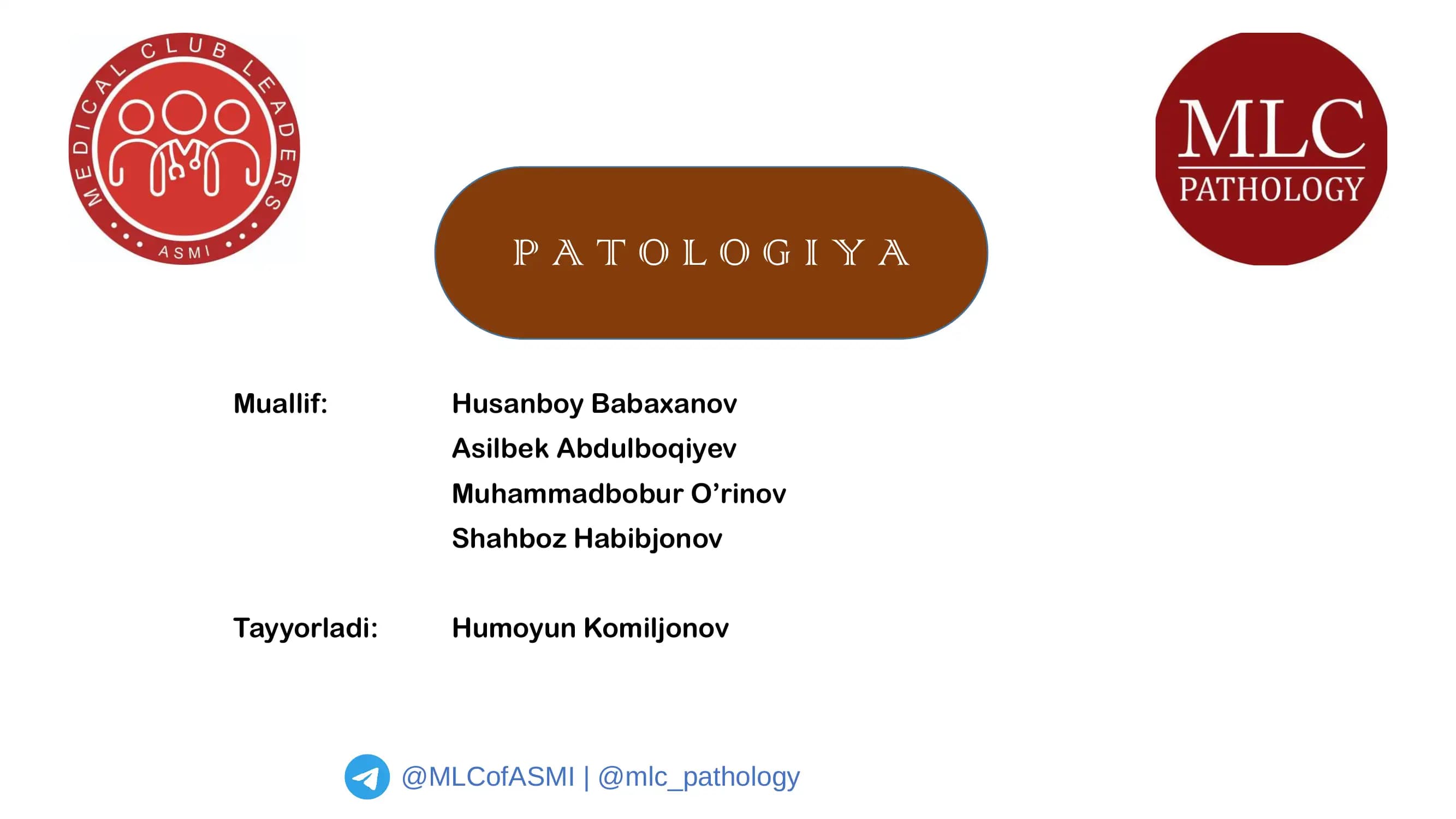 PATOLOGIYA