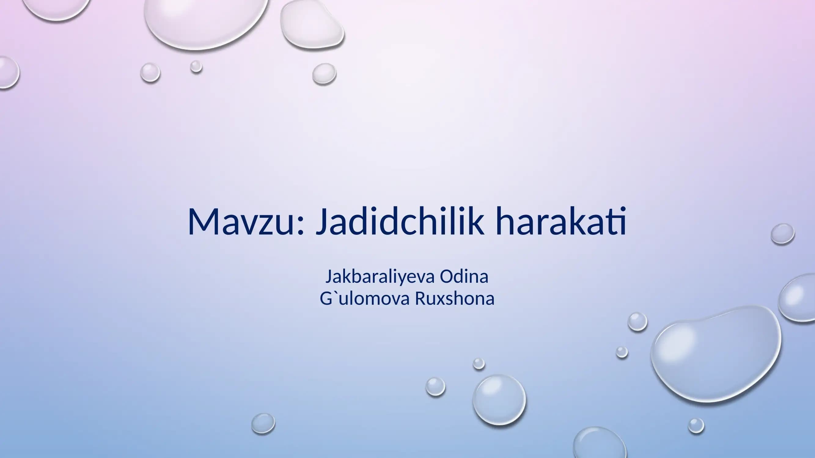 Jadidchilik harakati