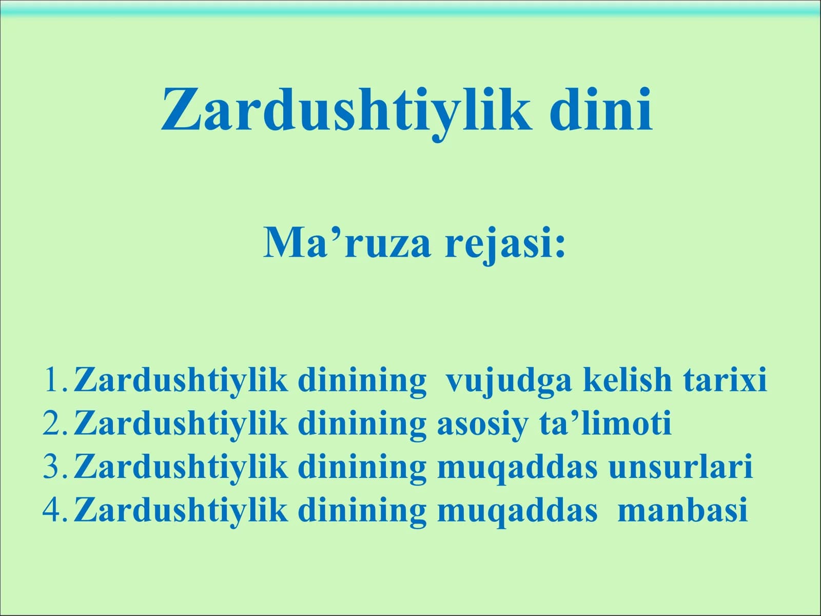 Zardushtiylik dini