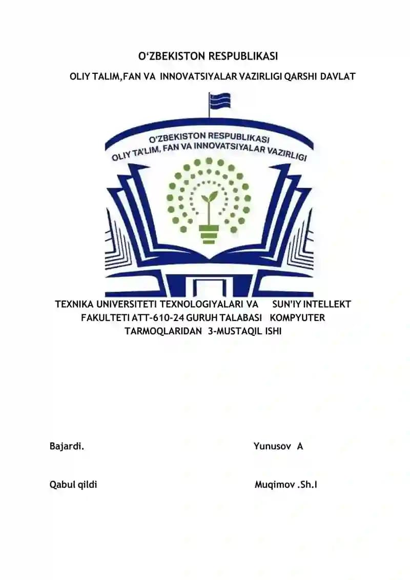 Komyuter tarmoqlari