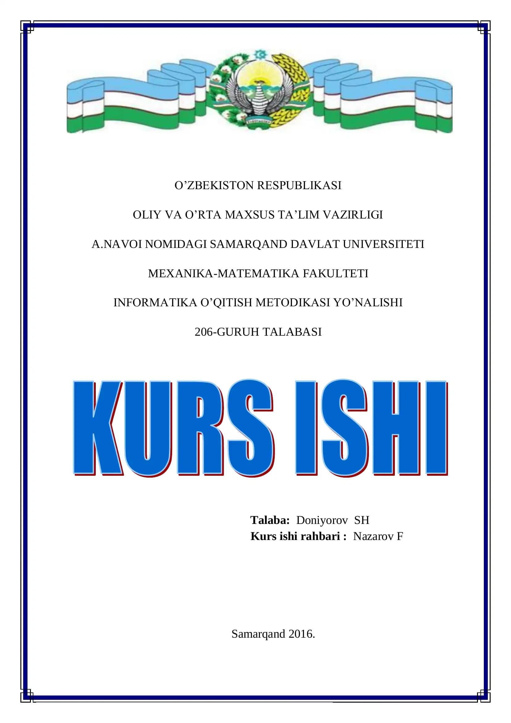 C++ tilida malumotlar ombori bilan ishlash