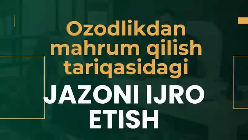 Ozodlikdan mahrum qilish