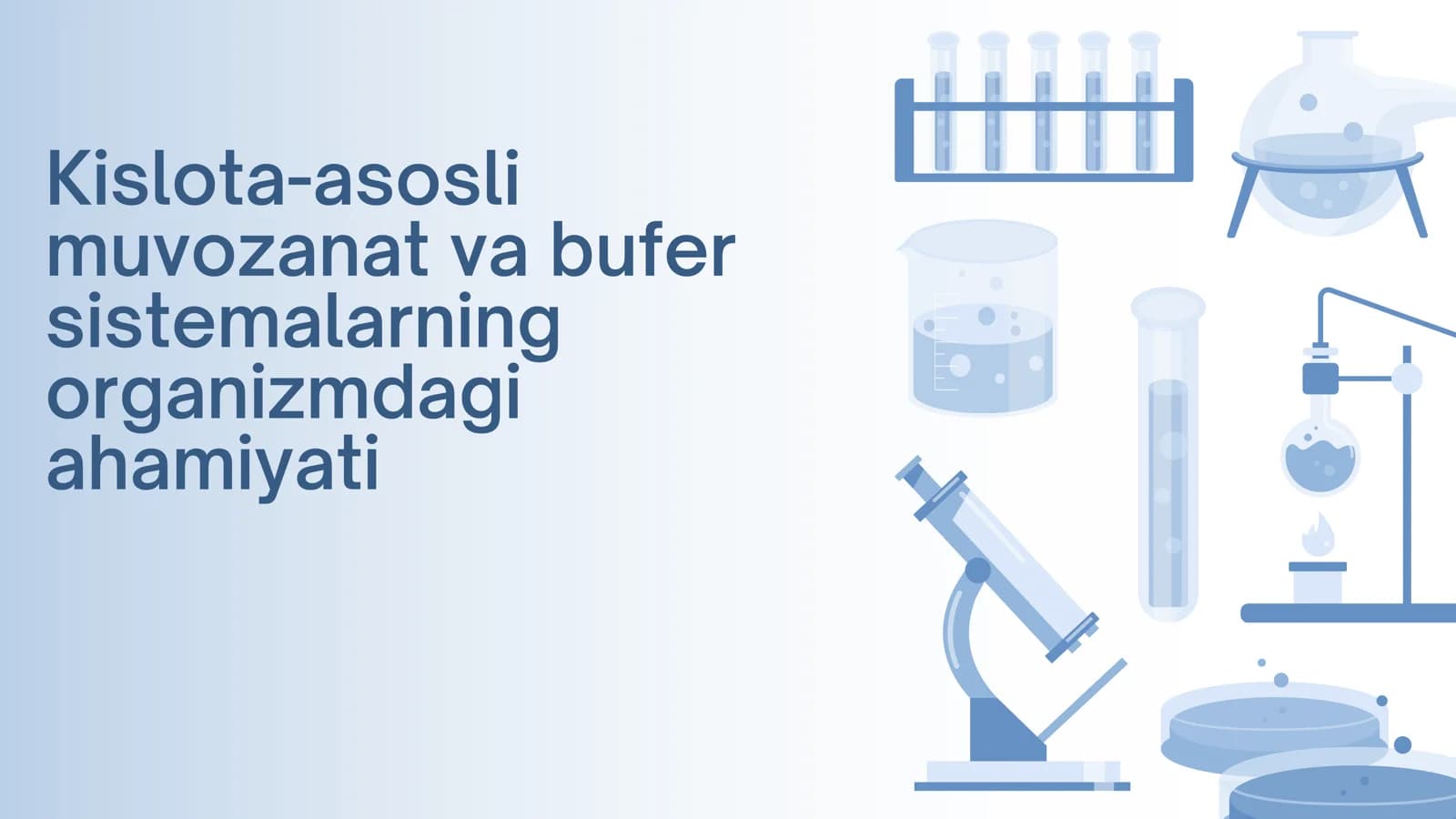 Asos kislota va bufer sistemalar