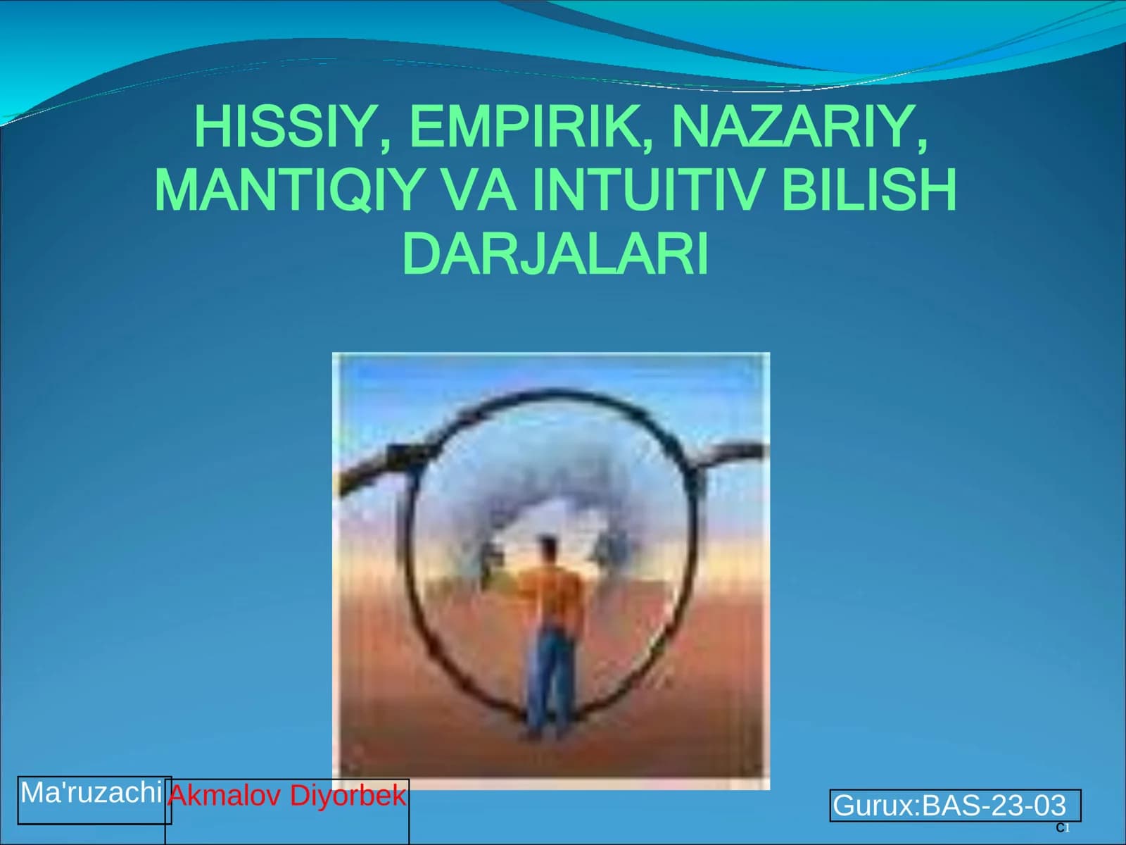 HISSIY, EMPIRIK, NAZARIY, MANTIQIY VA INTUITIV BILISH DARJALARI