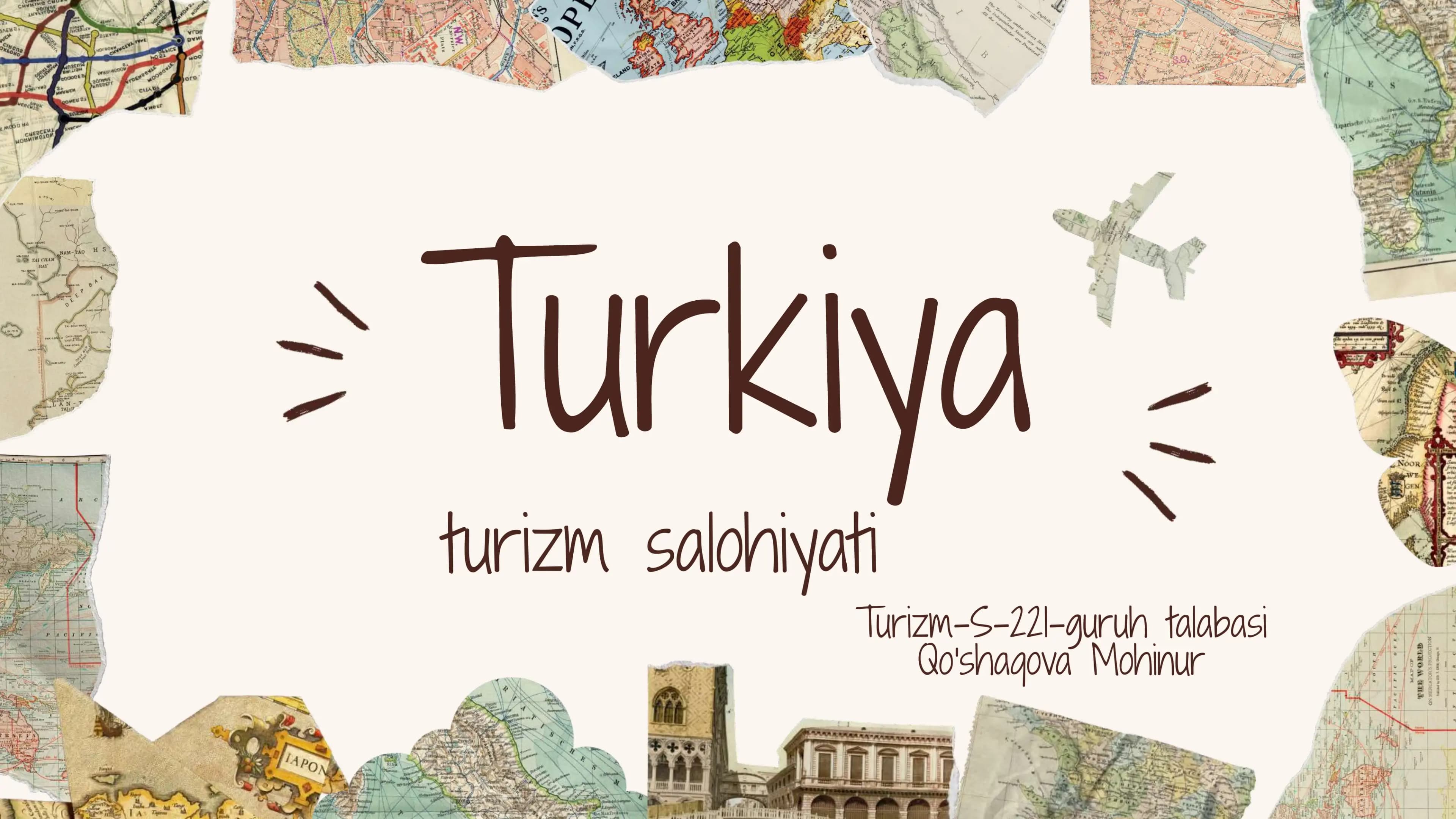 Turkiya turizm salohiyati