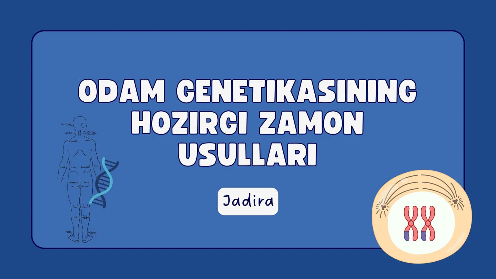 Odamlar genetikasining hozirgi zamon usullari