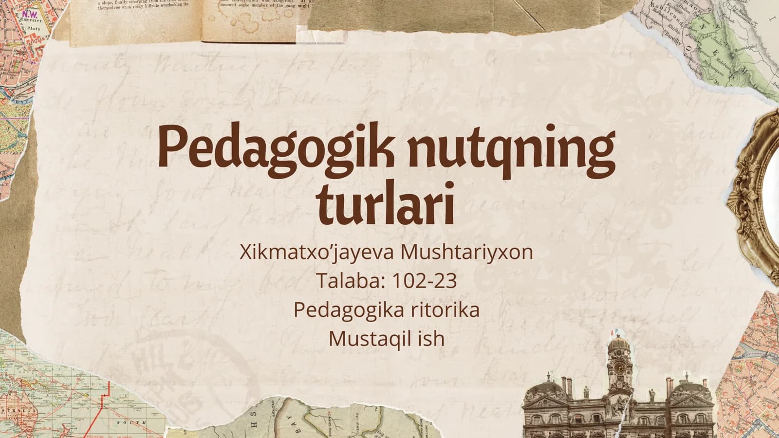 Pedagogik nutqning turlari