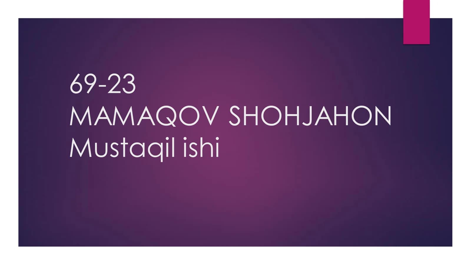 IMOM AL-BUXORIY