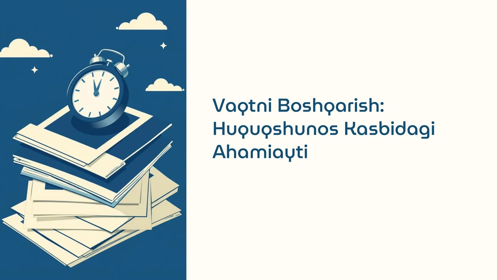 Vaqtni Boshqarish Huquqshunos Kasbidagi Ahamiayti