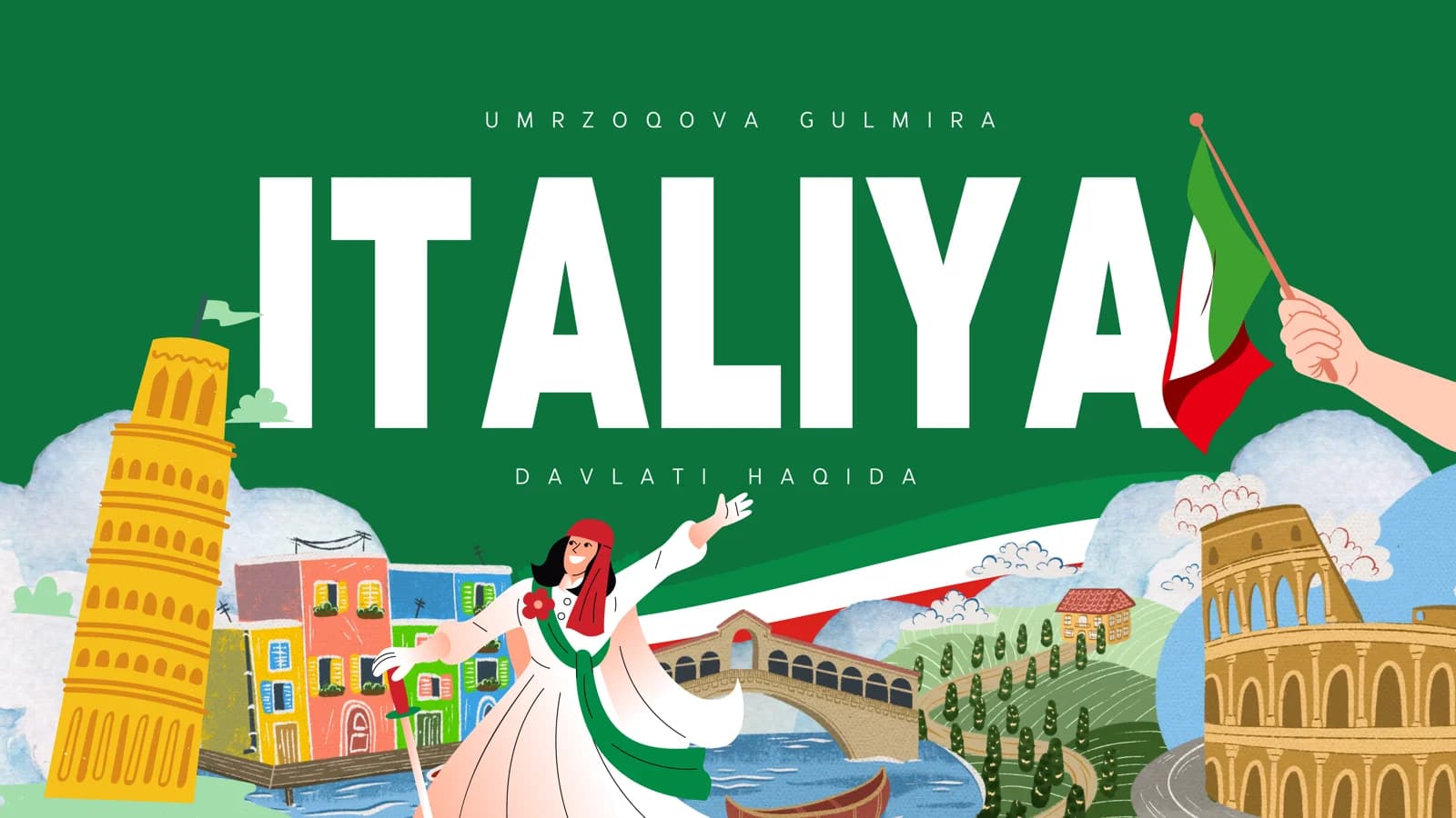ITALIYA D A V L A T I H A Q I D A U M R Z O Q O V A G U L M I R A