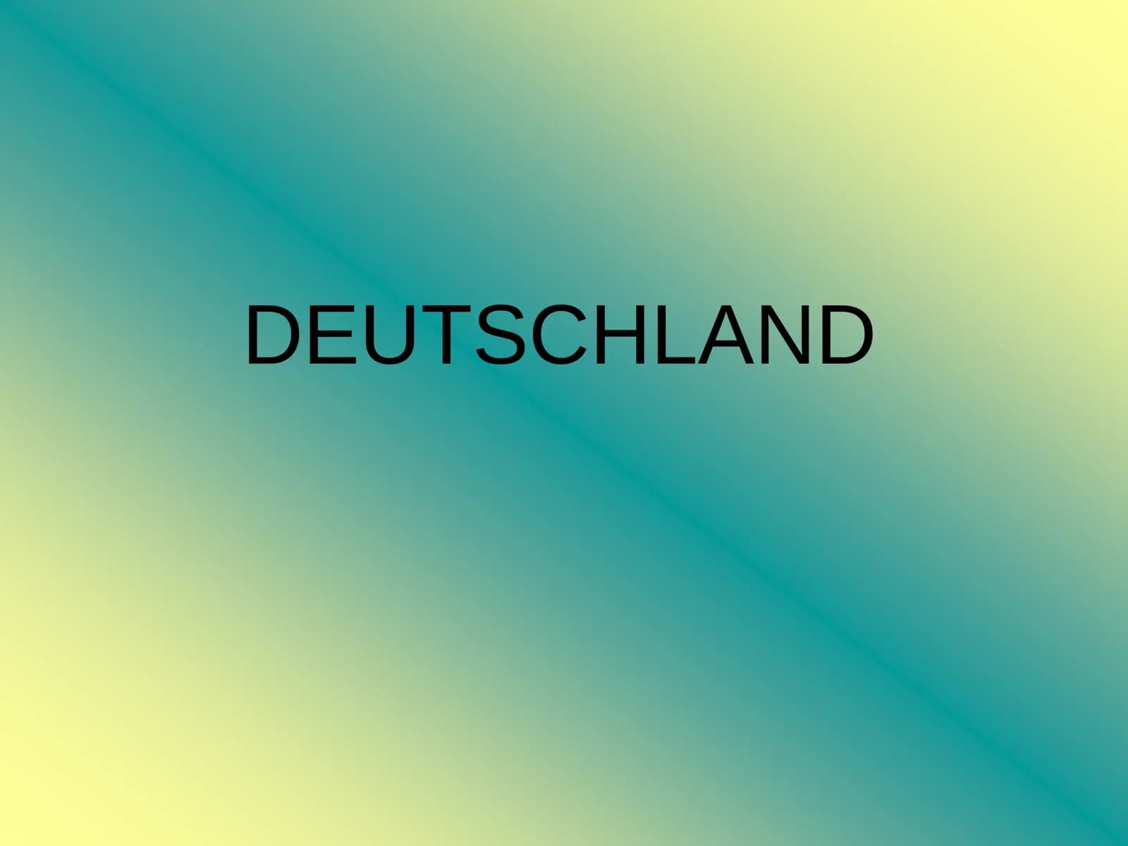 DEUTSCHLAND
