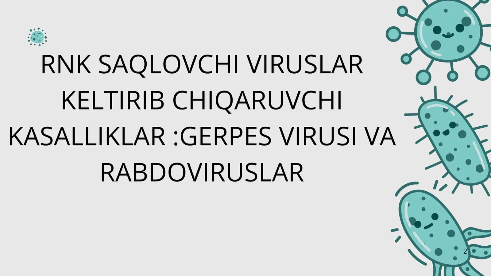 RABDOVIRUSLAR oilasi
