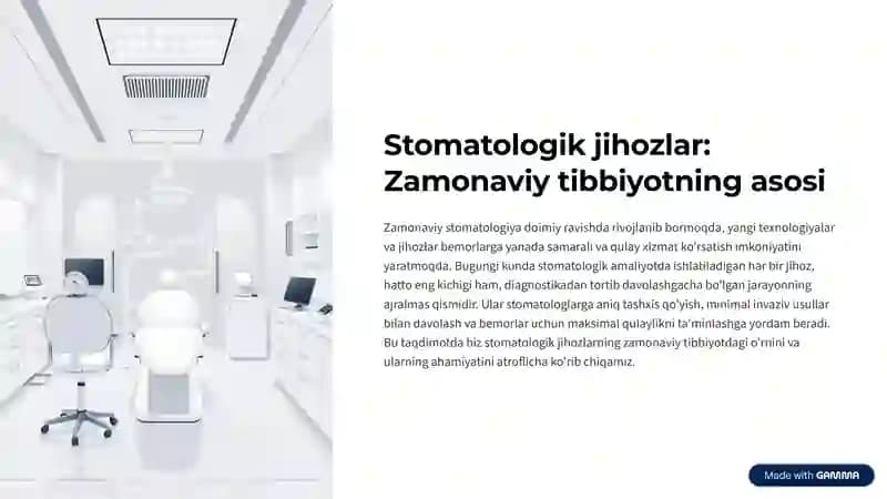Prezintatsiya Stamatalogiya jihozlari vositasi